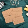 Enveloppe Carte Postale Enveloppe Mariage Kraft Enveloppe avec Coeur Mini