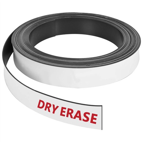 Colexy Étiquettes Magnétiques Inscriptibles de 5m x 2cm