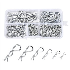 100 Pièces R Clips Goupilles Fendue R
