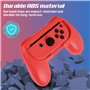 JoyHood Poignées pour Nintendo Switch, Kit de Manettes de Contrôleur Ergonomique Compatible avec Joy Con et Modèle Switch OLED 2