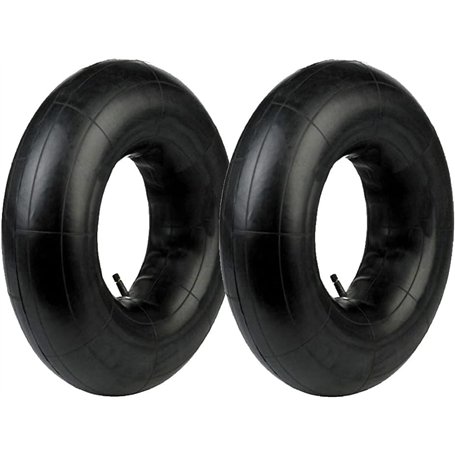 N° 2 chambres à air 3.50/4.00-8 Valve TR13 pour pneus roues brouette tracteur de gazon jardin jardin
