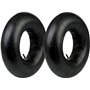 N° 2 chambres à air 3.50/4.00-8 Valve TR13 pour pneus roues brouette tracteur de gazon jardin jardin