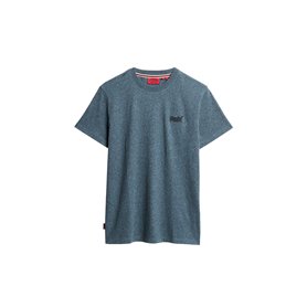 Superdry, T.Shirt Essential Logo EMB Tee, M1011245A, Scorched Teal Grit, XL, Man, Adulto Superdry