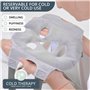 MyHalos® Masque Visage Froid - Masque Soin Froid et Compresse Chaude Dégonfle Peau et Yeux – Soin Visage Idéal pour Soulager Str