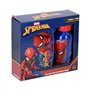 Diakakis Spiderman Ensemble repas pour enfants – Boîte à sandwich et bouteille d'eau en aluminium de 500 ml – Ensemble repas de 