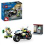 LEGO City 60455 La Course-Poursuite en Moto de Police - Jeu de construction des 4 ans