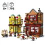 LEGO Harry Potter 76452 Magasin d'Accessoires de Quidditch et Marchand de Glaces Jeu 8 ans