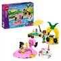 LEGO Friends 42658 Fete dans la Piscine avec les Bouées Licorne et Flamant Rose