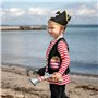 Liontouch - Gilet Pirate - Capitaine Rayure Rouge - 3-8 Ans | Jouet en Mousse pour Petits Garçons avec Motif Crâne - Accessoire 