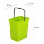 BranQ Home essential 5901098049603 Lot de 3 paniers universels pour Le tri des déchets avec poignée Pratique en matériau BPA de