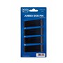 Ponik's Lot de 40 Pinces à Cheveux Bobby Pins en Métal 7 cm - Épingles Cheveux Droites - Noir