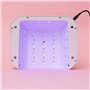 Semilac Lampe UV LED professionnelle 48/24 W pour ongles en gel - Séchoir à ongles avec 4 temps de durcissement - Affichage numé