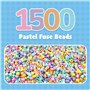 La Manuli Lot de 1500 grandes perles à repasser de 10 mm - Taille XL - Pour enfants à partir de 3 ans - Kit de recharge de perle