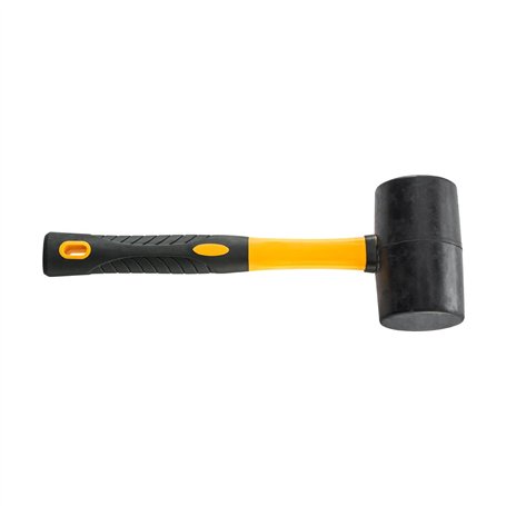 HARDY Marteau Caoutchouc 2K Universel Manche Bi-matière Avec Revêtement Anti-Dérapant Confort de Travail Sécurité Profilé Précis
