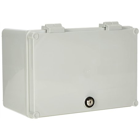 ELEKTRO-PLAST Armoire électrique UNI-Mini avec Serrure 300 x 200 x 160 mm - Montage en saillie - Boîtier Industriel 43.01 IP65 5