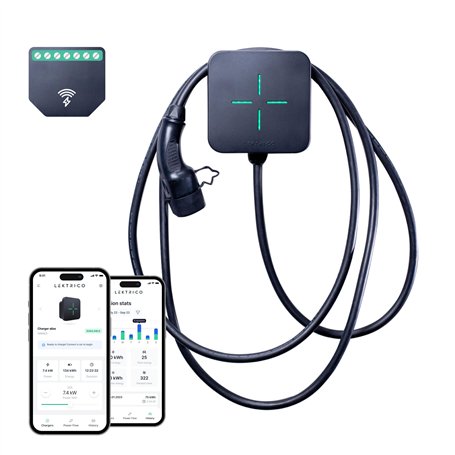 LEKTRI·CO – Chargeur pour EV 1P7K V2 - Borne de Recharge pour EV 7