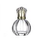 1pcs 50ml / 1.7oz vide forme de citrouille rechargeable verre clair brume vaporisateur bouteilles parfum pulvérisateur atomiseur