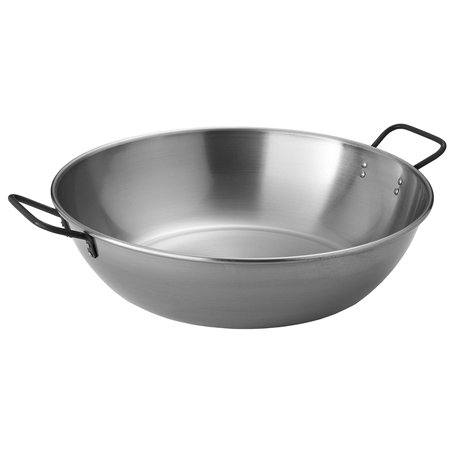 MUURIKKA Poêle Wok en acier 50 cm pour barbecue