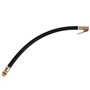 BIlinli Pneu de voiture Tuyau de gonflage d'air 1/4 "Tube de caoutchouc fileté mâle automatique Auto-verrouillage Mandrin Jauge