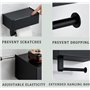 Porte Papier Toilette Mural sans Pe