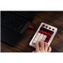 8BitDo Retro 18 Mechanical Numpad, Supports Calculator Mode, Bluetooth/2.4G/Wired Numpad for Windows and Android - Fami Edition