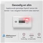 Détecteur de monoxyde de carbone, alarme de monoxyde de carbone avec écran LCD et bouton de test/silence conforme à la norme EN5