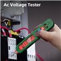 MAXRIENY Stylo Testeur de Tension Rechargeable AC 12-300V Grand Écran Testeur de Fuites Électriques Unipolaire avec Alarme Sonor