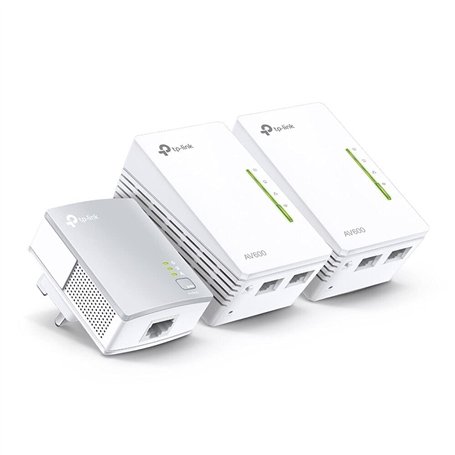 TP-Link TL-WPA4220 TKIT 2-Port Powerline Adapter WiFi Starter Kit