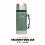 Stanley Stanley Legendary Classic Food Jar 0.7L Hammertone Green - Sans BPA - Maintient la température (chaud ou froid) pendant