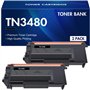 Toner Bank TN3480 Cartouche de Toner Compatible pour Brother TN-3480 TN3480 TN-3430 TN3430 TN 3480 TN 3430 HL-L5100DN MFC-L5750D