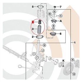 Be In Your Mind Repose-pieds avant droit et gauche en aluminium noir compatibles avec Suzuki GSF600 Bandit 1996-2000 GSXR1100 19