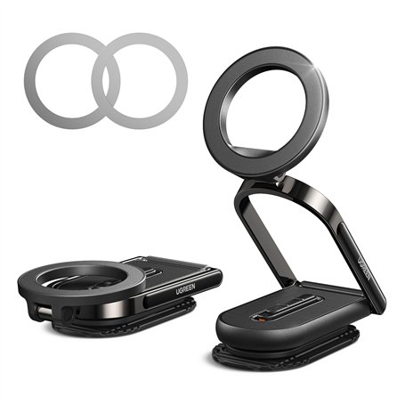 UGREEN Support Téléphone Voiture Magnétique pour MagSafe Porte Portable Voiture Aimanté Adhésif Tableau de Bord Compatible avec