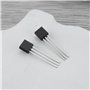 The Lord of the Tools Lot de 10pcs Transistors J201 50 MA 40 V JFET à Canal N TO-92 pour Circuits d'amplification Audio à Haute