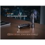 FENIX E12 v3.0 Mini lampe de poche légère pour le quotidien | 200 lumens | 78 m | 100 heures maximum | Alimentée par piles AA |