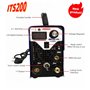 PLASMARGON ITS-200 WIG Poste à souder 200 A et MMA 2 en 1 combiné WIG Poste à souder DC TIG Machine à souder pour soudage de l'a
