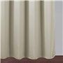 HOMEROKK Lot de 2 Rideaux Occultants 100% Polyester (Ecru, 140 X 240 cm)
