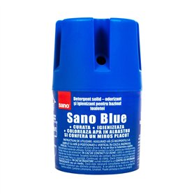 Nettoyant et désodorisant longue durée Sano pour cuvette de WC - Pour des toilettes sans germes ni bactéries