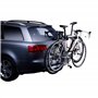 Porte-vélos de base sur boule d'attelage rapide et facile à utiliser (pour 2 vélos) 76 x 55 x 54 cm