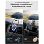 LISEN Support Téléphone Voiture, Clip Améliorer 2022 [6 Super Aimants Puissants] [Case Friendly] Support Magnetique Porte Teleph