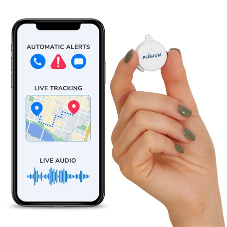 Plegium Bouton d'urgence Intelligent Portable