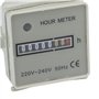 CHICIRIS Compteur Horaire Mécanique 220-240V, 0-99999.99H, Haute Précision pour Générateurs Compresseurs