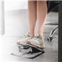 Foot Stepper Machine En Nylon Renforcé Pliable Antidérapant Mini Step Trainer pour Bureau (Taille libre)