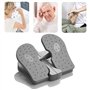 Foot Stepper Machine En Nylon Renforcé Pliable Antidérapant Mini Step Trainer pour Bureau (Taille libre)