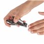 KLIPP Coupe-ongles avec récupérateur - Coupe-ongles robuste en acier inoxydable pour les ongles des doigts et des orteils avec l