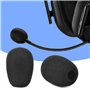 LEEINTO 10 pièces Casque Mousse Microphone Couverture pour Razer BlackShark sur Casque Micro Couverture Micro Pare-Brise Mousse