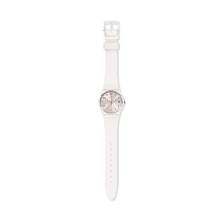 Swatch Quartz Montre avec Bracelet en Silicone GW411