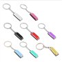 HUANIZI Porte-clés Harmonica coloré 8 tons 4 trous pour porte-clés harmonique porte-clés porte-clés sac pendentif harmonica port