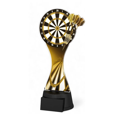 Trophy Monster Trophée de Fléchettes Classique Taille 190mm | pour Clubs