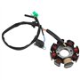 Remplacement de Bobine de Stator, Générateur D'allumage de Stator Magnéto 8 Pôles 8 Bobines pour Scooters Chinois ATV Go Kart Cy