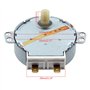 Kadagg pour pièces de Four à Micro-Ondes Moteur synchrone pour Four à Micro-Ondes Moteurs à Plateau MDS-4A AC220-240V 50/60Hz Mé